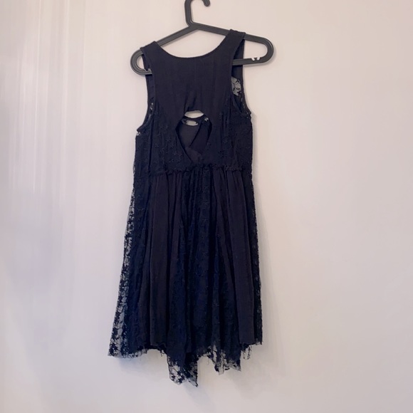 Free People Black Flowly Layered Dress - Picture 4 of 5
